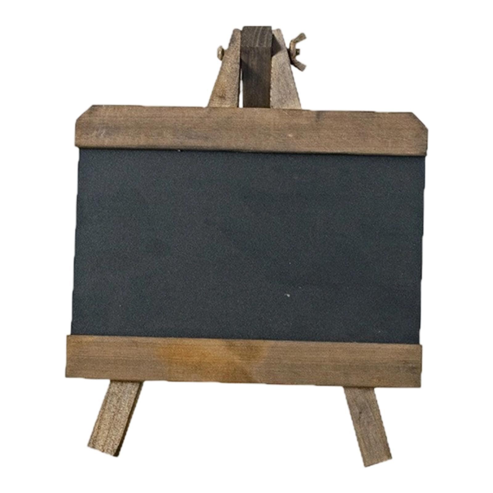 Tabletop Chalkboard Sign Wooden Blackboard Small Chalkboard Multipurpose