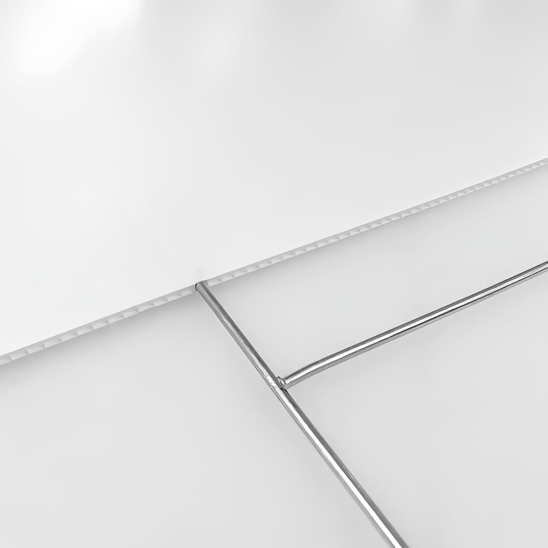 8 Heavy Duty H Frame Sign Stakes: Waterproof and Wind Resistant 17.4” x 7”