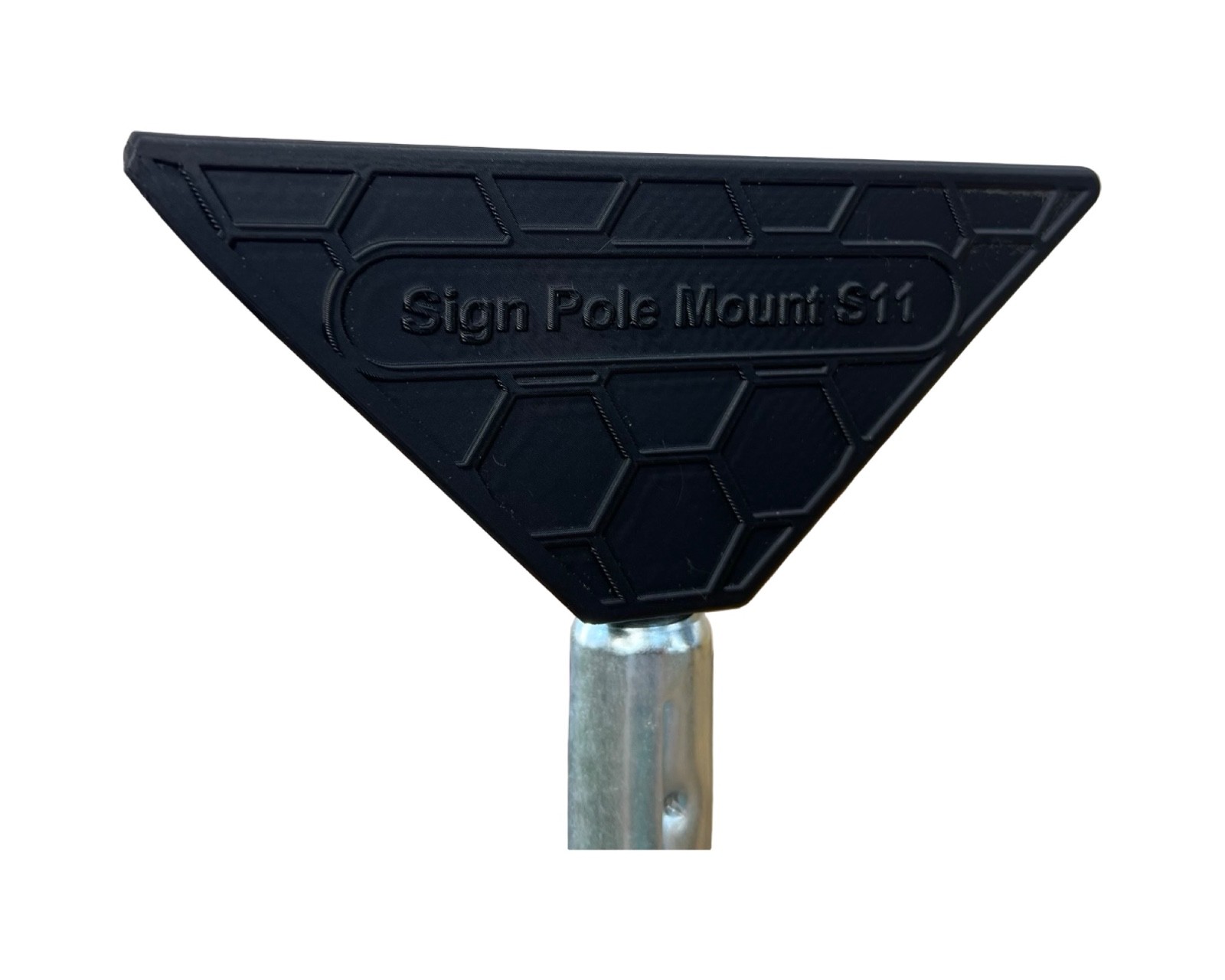 Sign Pole Mount – For Advertising, Information, and Protests