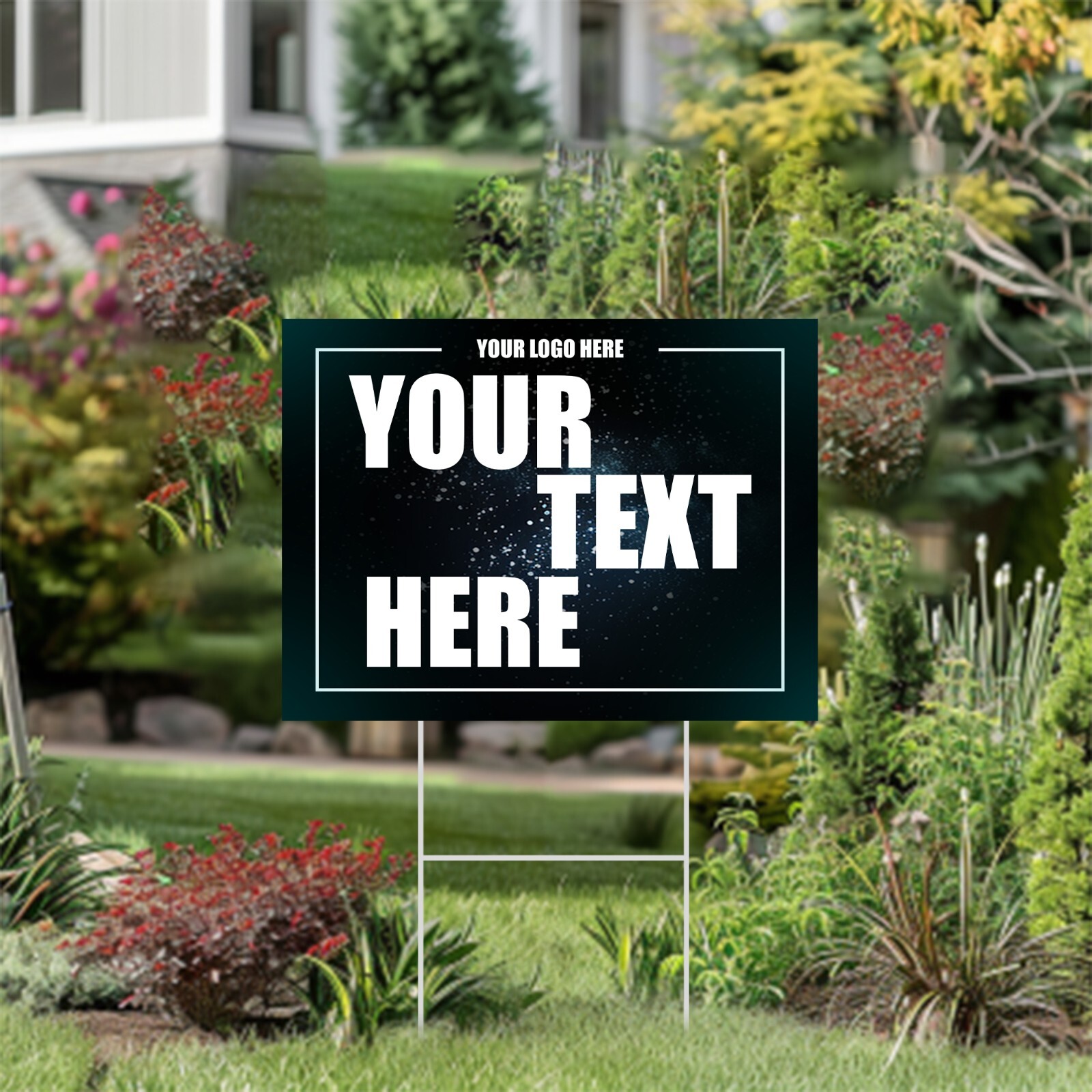 Custom 18×24 Yard Signs – Personalized Blank Corrugated Lawn Sign Free Shipping