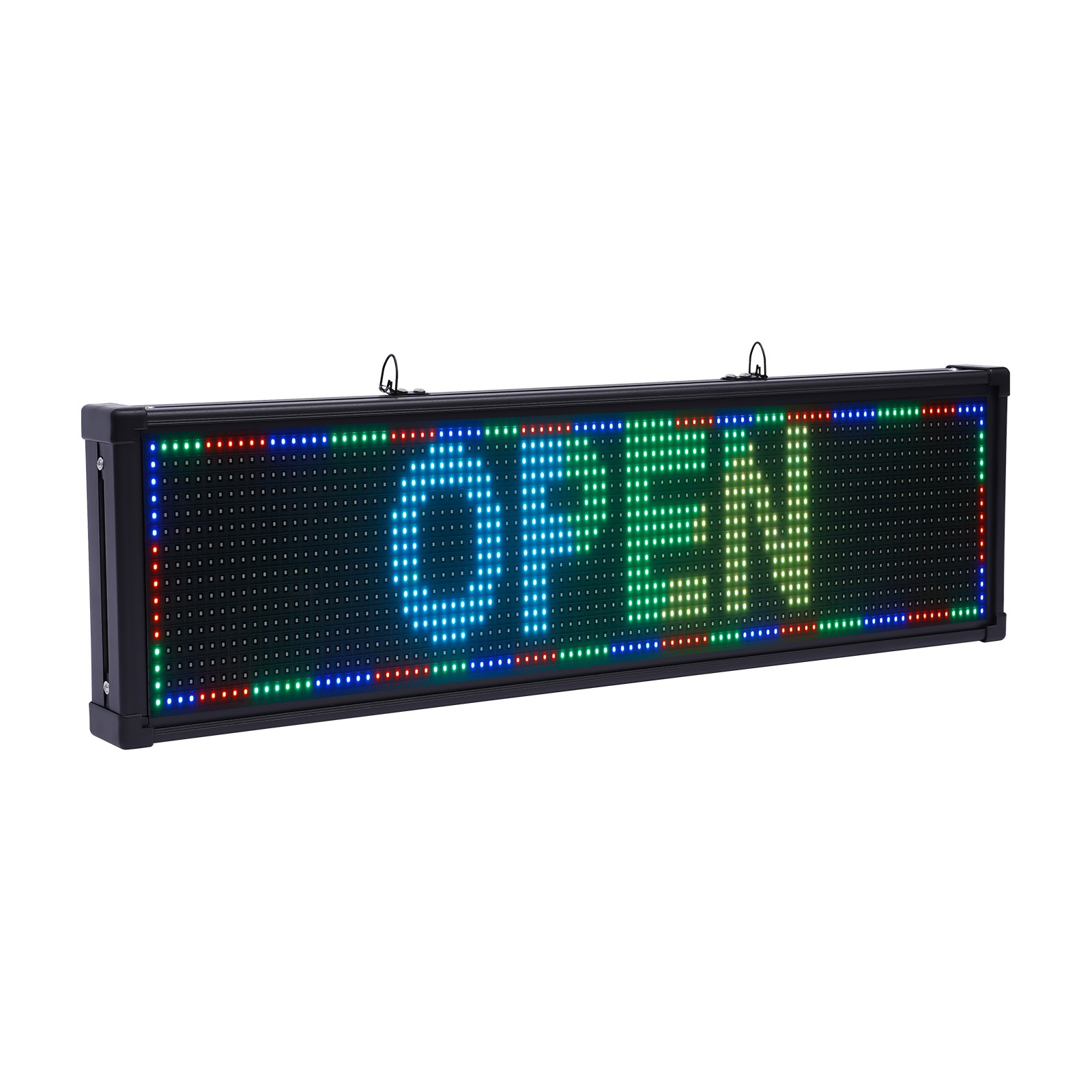 26″x8″ LED Advertising Sign Programmable Scrolling Display Board Full Color