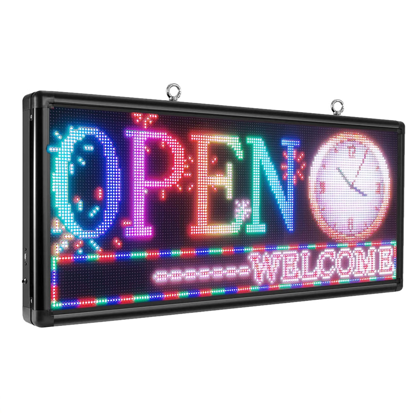 P6 Programmable LED Sign 40″x18″ Outdoor Digital Display Board ,Custom Scrolling