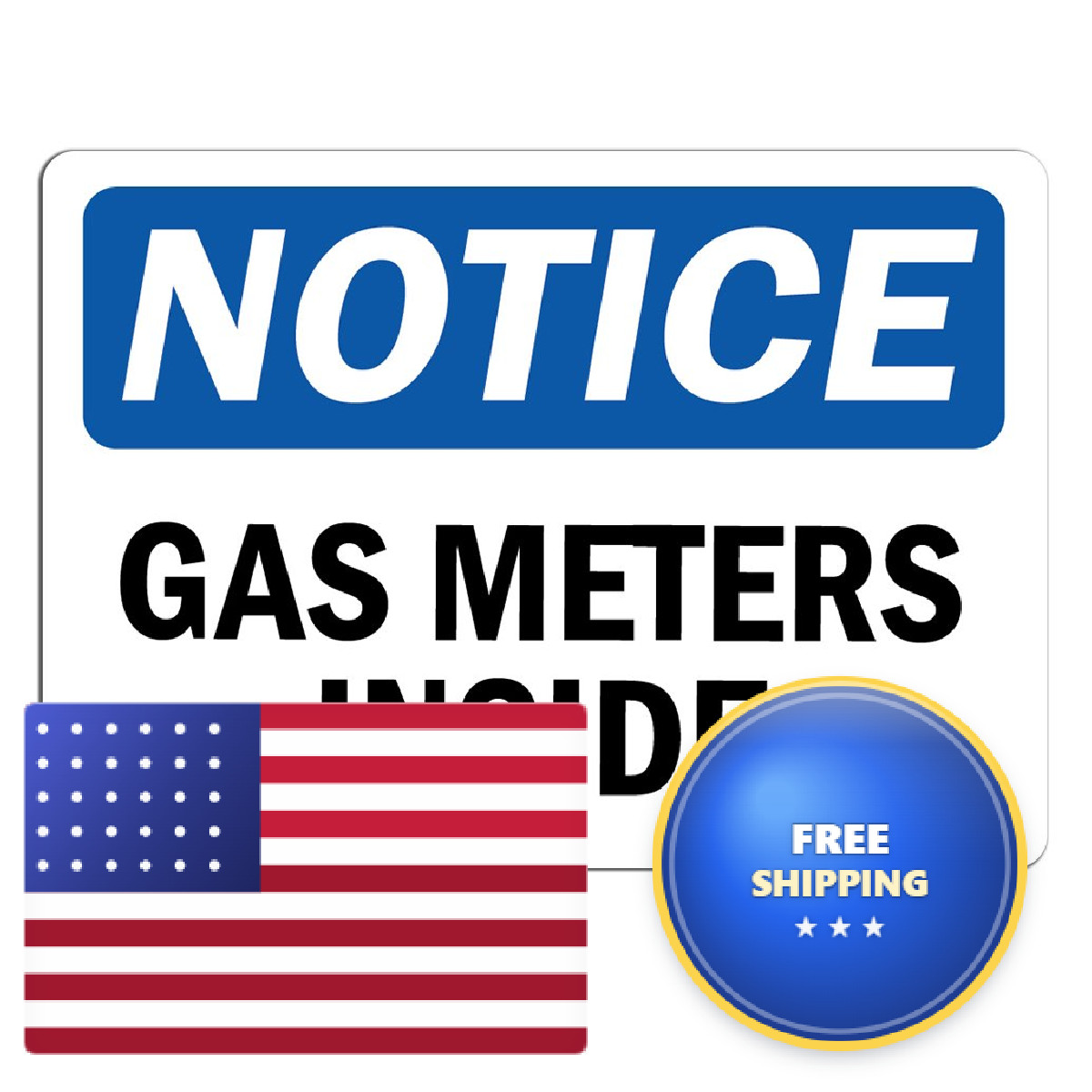 Signmission – Gas Meters Your Business Construction Site In The Usa