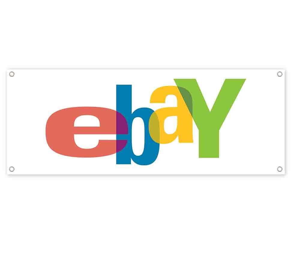 EBAY Advertising Vinyl Banner Flag Sign Many Sizes