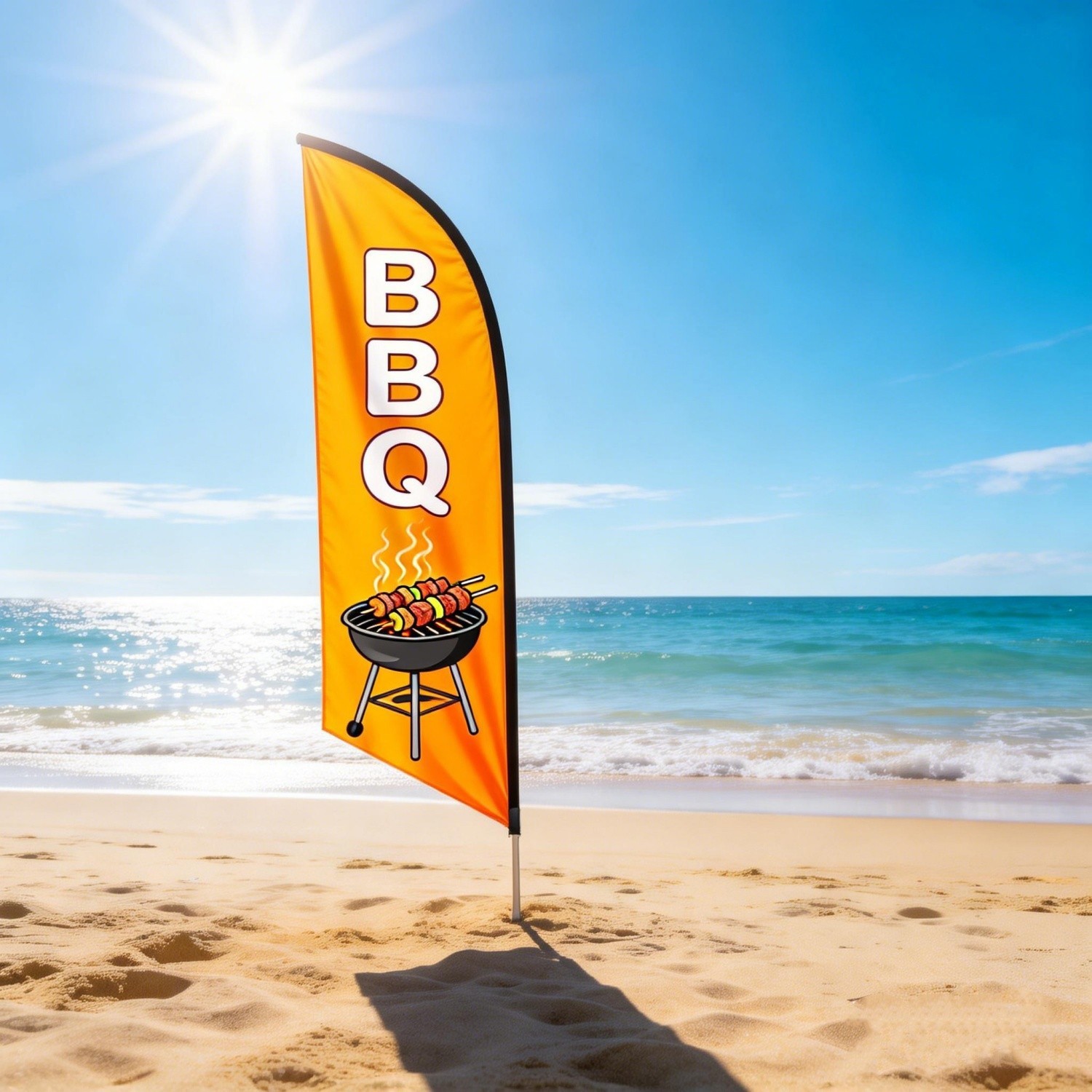 Custom Advertising Feather Flags Business Outside Personalized Logo Swooper Flag