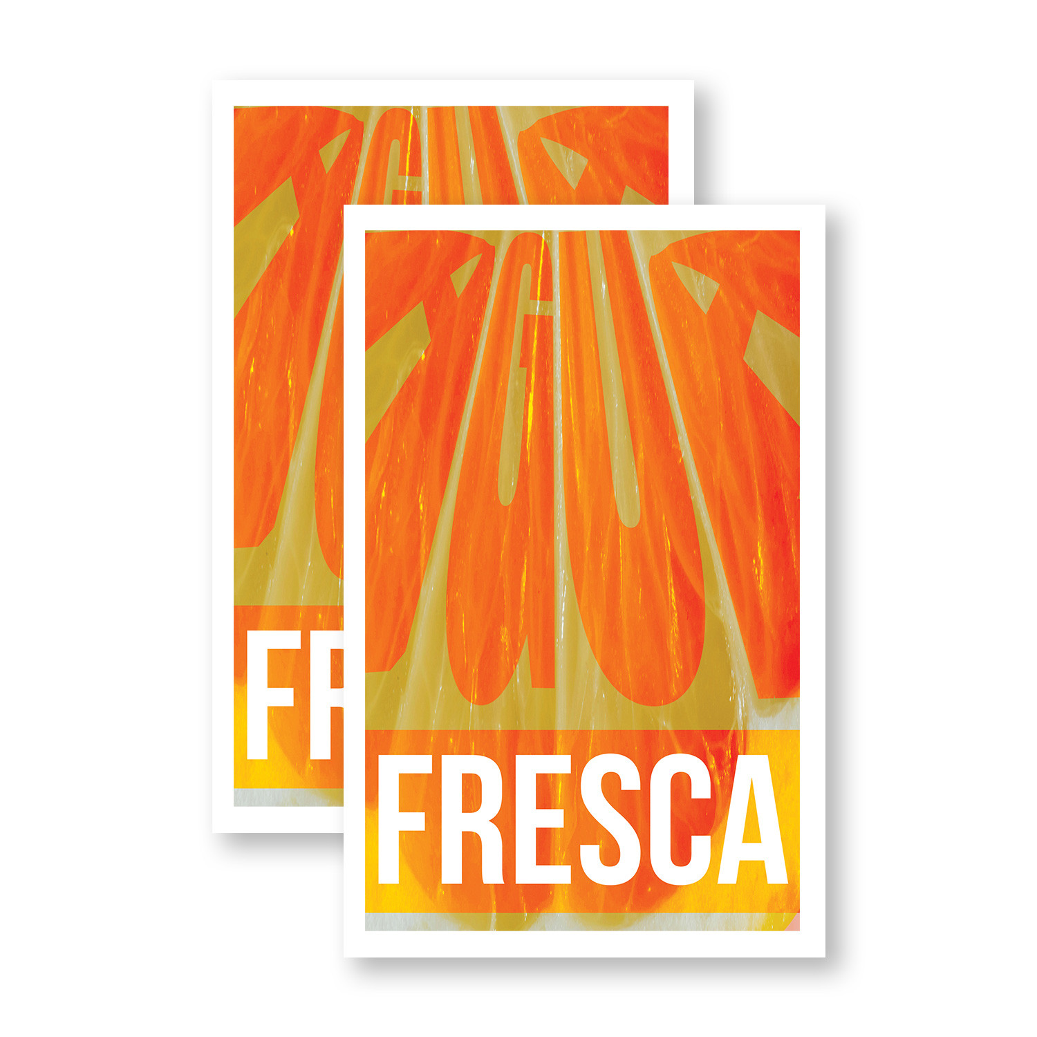 Agua Fresca Heavy Duty A-Frame Sidewalk Sign Fresh Drinks Juice Stands Summer