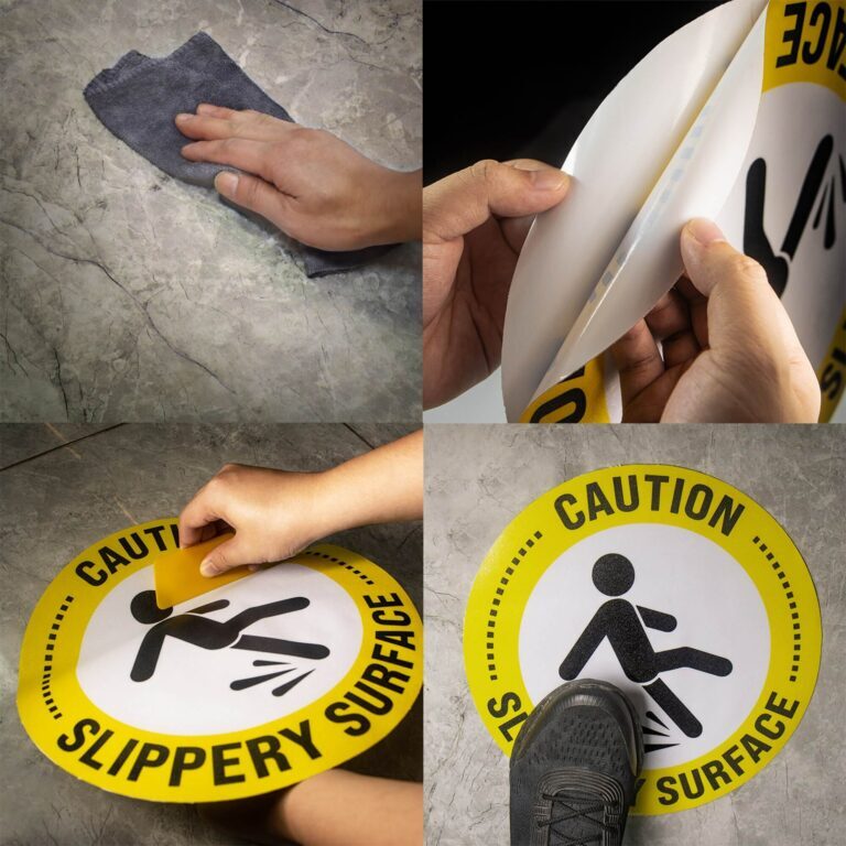 Anley Custom Floor Decal – Personalized Vinyl Decals Sticker for Floor Business