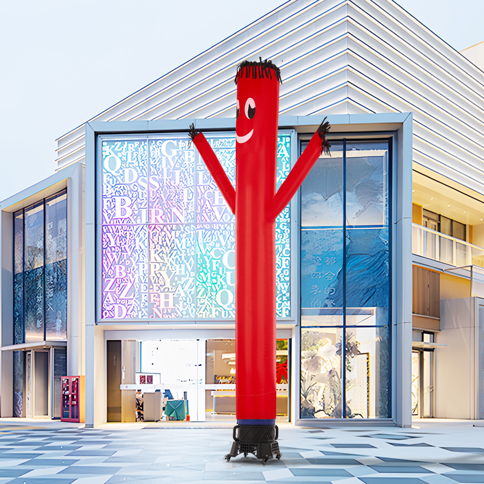 750W Electric Air Blower Fan Inflatable Dancer Wind Wavy Tube Man Puppet 1HP 18″