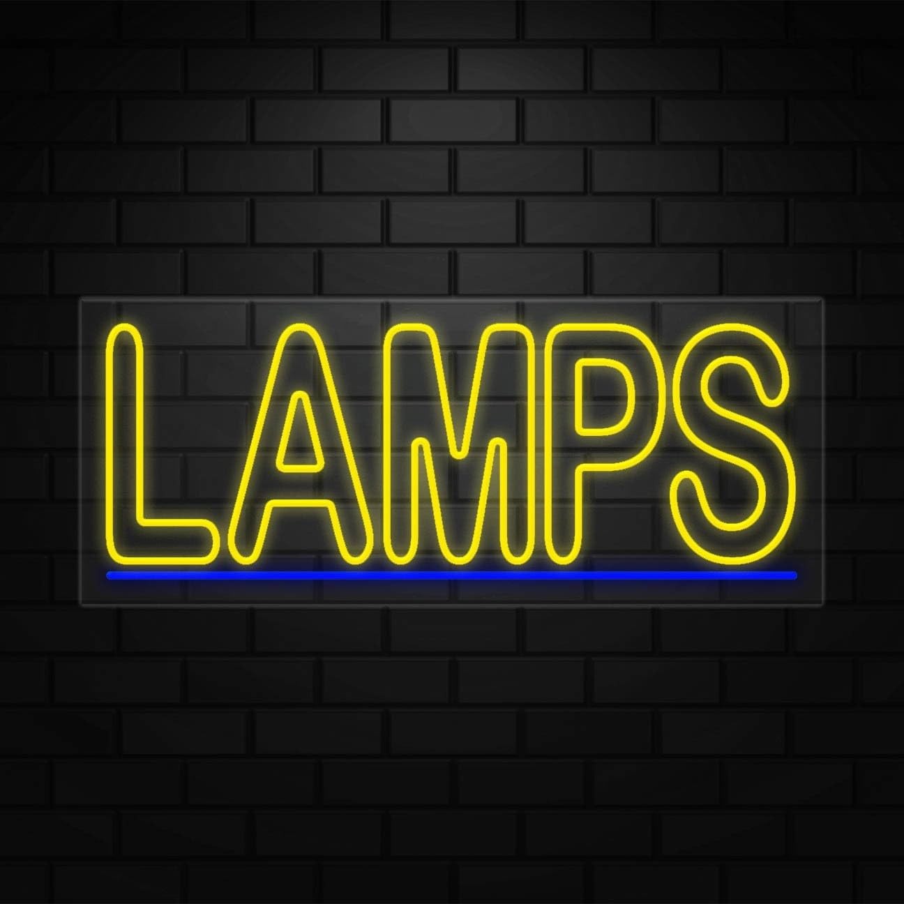 Lamps Neon Sign for Retail Displays | LED Flex Neon | 32″W x 13″H x 1″D