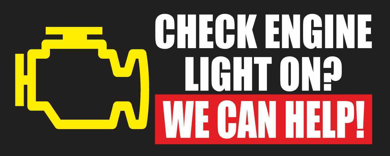 CHECK ENGINE Advertising Banner Vinyl Mesh Sign Auto Repair Shop Service Garage
