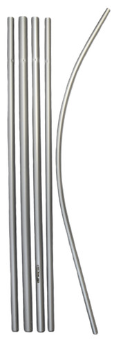 16FT ADVERTISING SUPER FLAG POLE & GROUND SPIKE BASE swooper (flag not included)