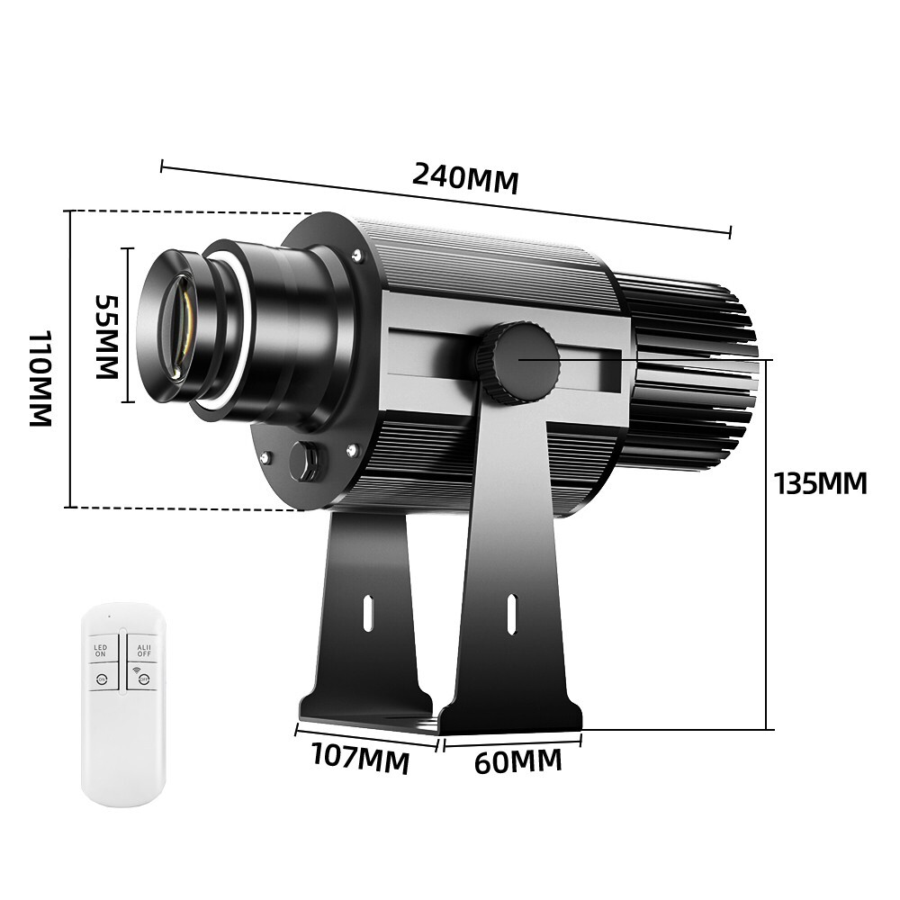 35W Custom Gobo Remote Control IP65 LED Logo AD Show Projector Advertising Light