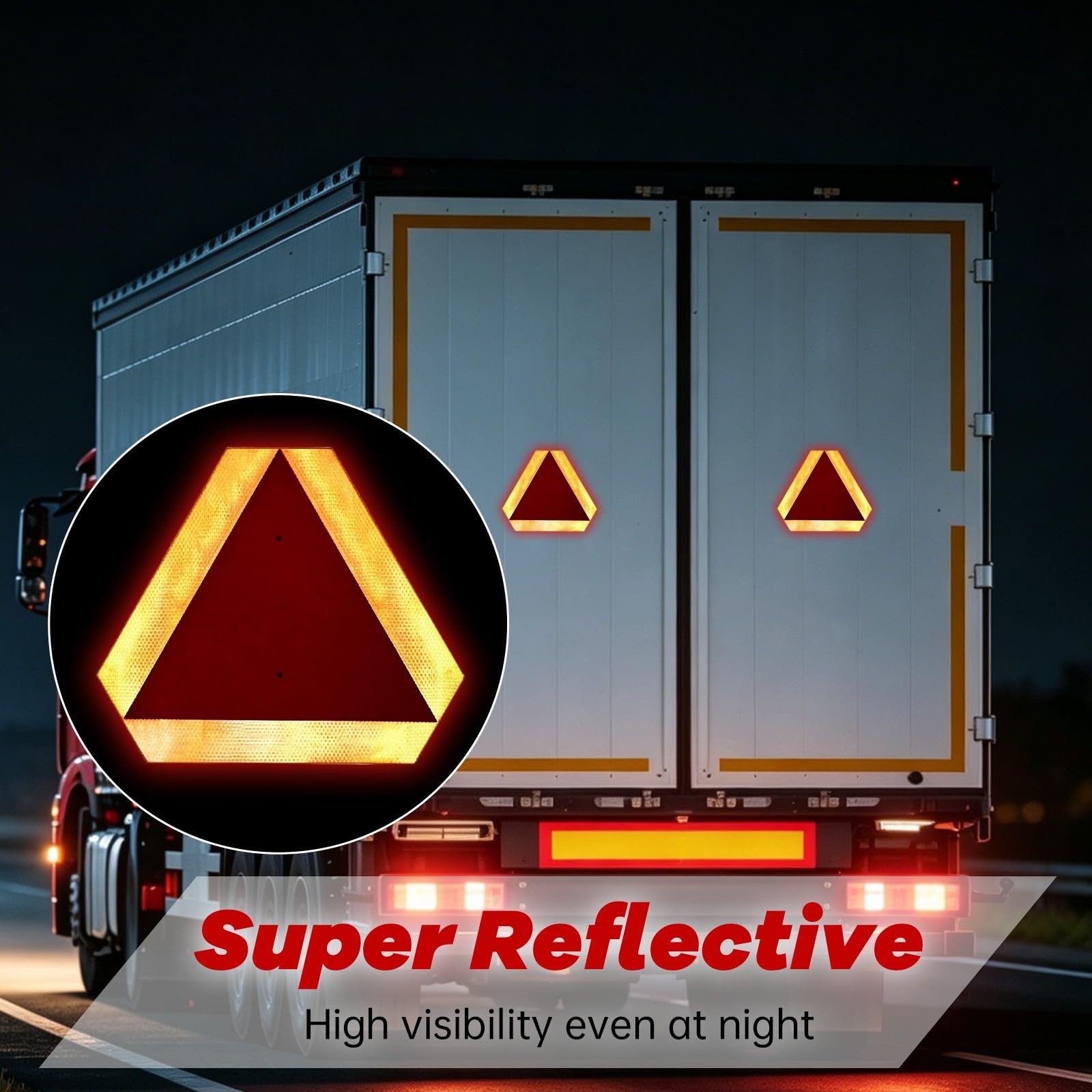Slow Moving Vehicle Sign W/ Mounting Bracket Triangle Aluminum SMV 14×16″