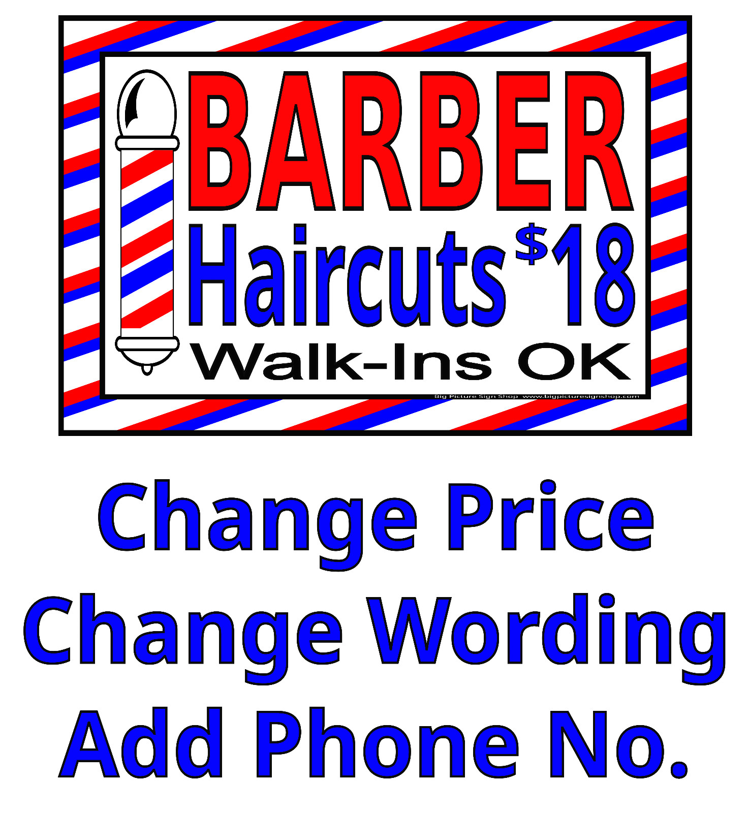 OIL CHANGE NAME YOUR PRICE – CUSTOMIZE WORDING – LARGE – Banner -Vinyl-USA MADE
