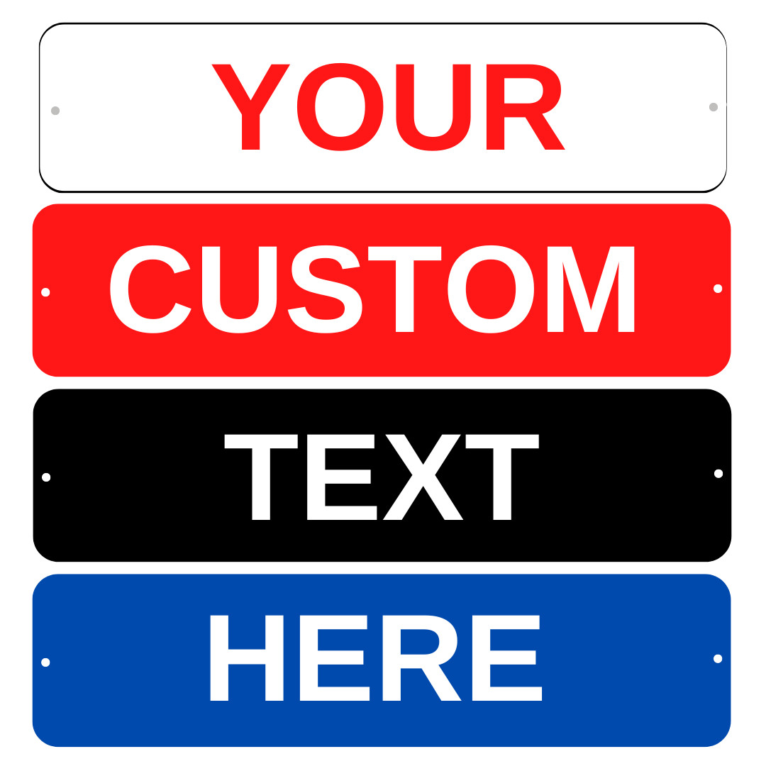 Real Estate Sign Riders 6X24 Weather & Fade Proof Sign Riders Aluminum