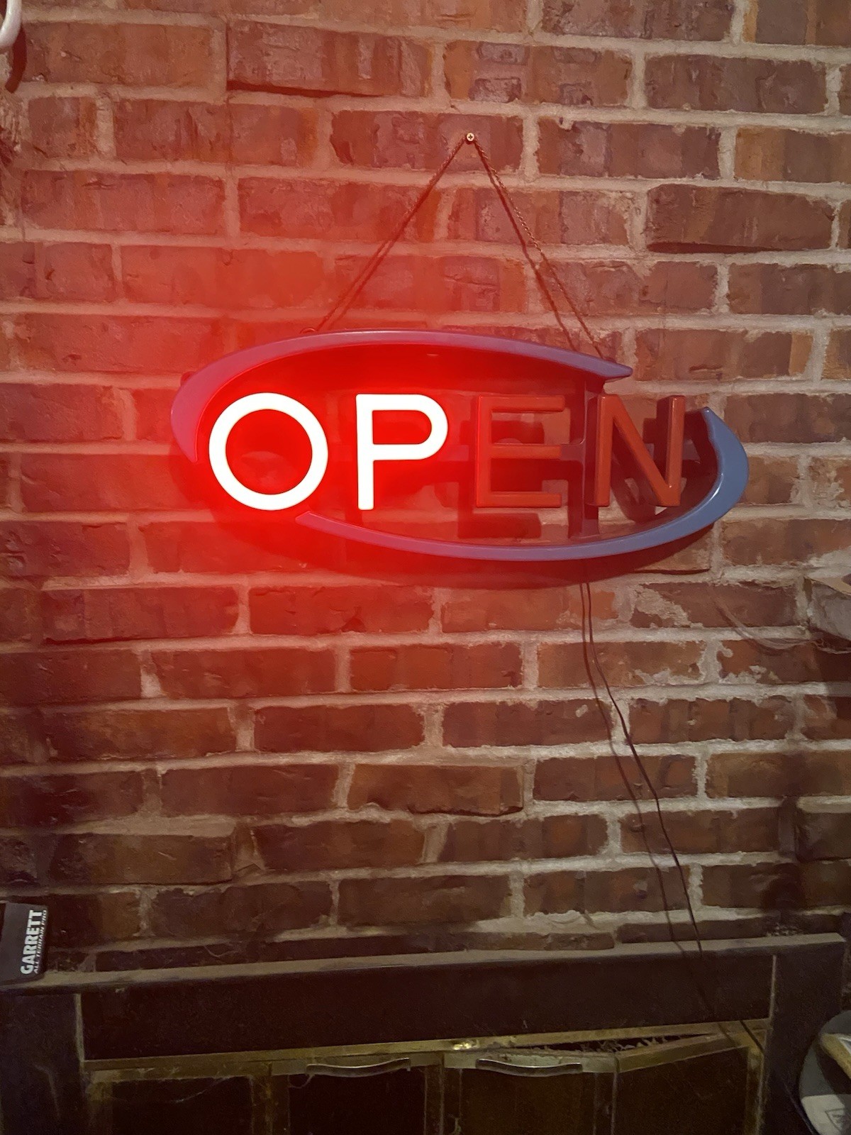 Large LED Open Sign Horizontal/Vertical 23″ Light for Restaurant Bar, Shop