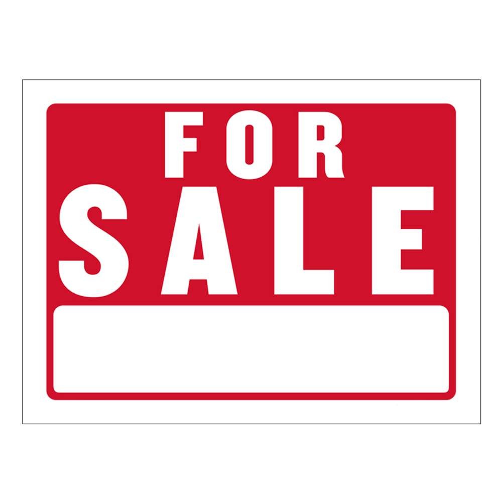 BAZIC 9″ X 12″ For Sale Sign, pack of 24