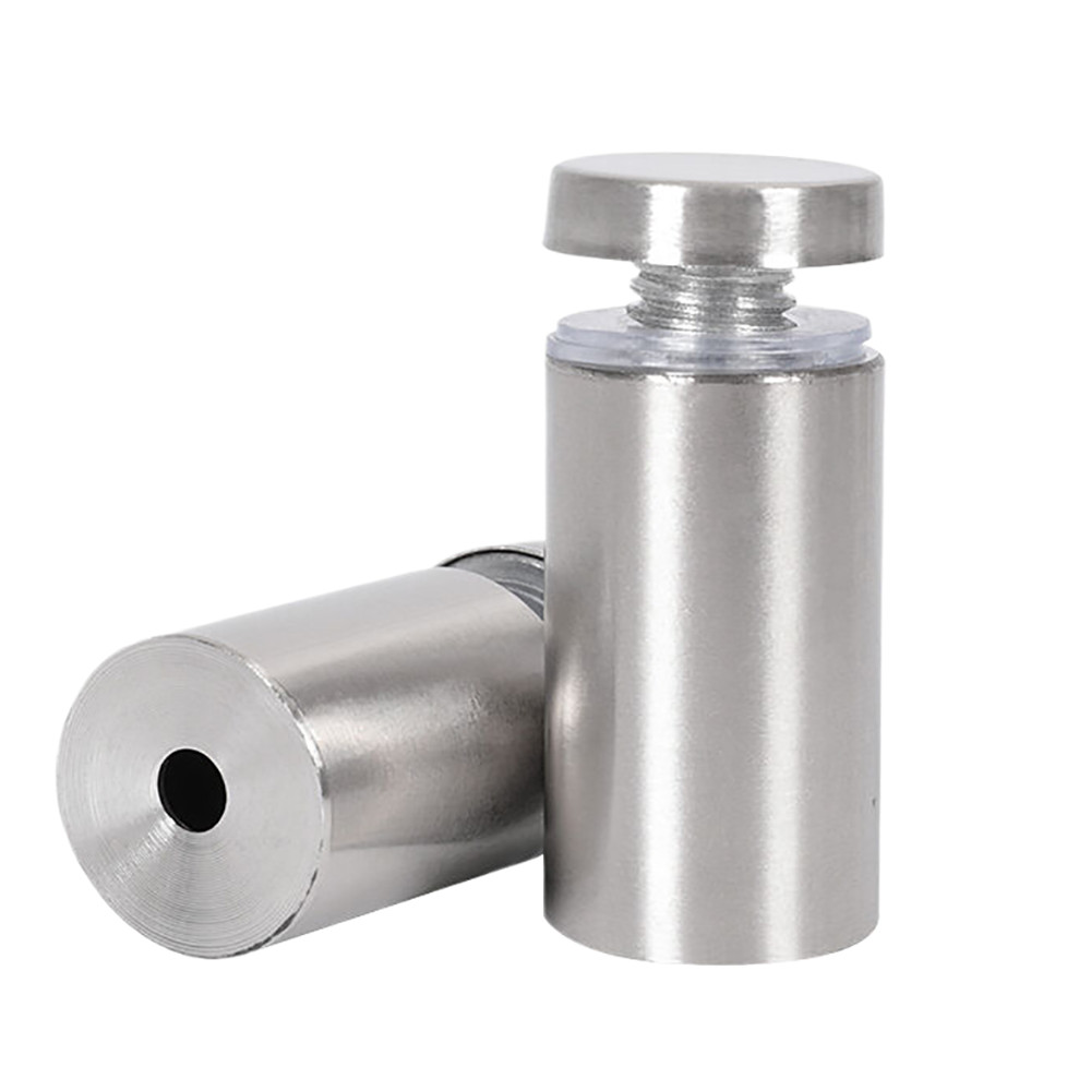 201 Stainless Steels Sign Supports Wall Mount Advertising Screw Standoff Fixings