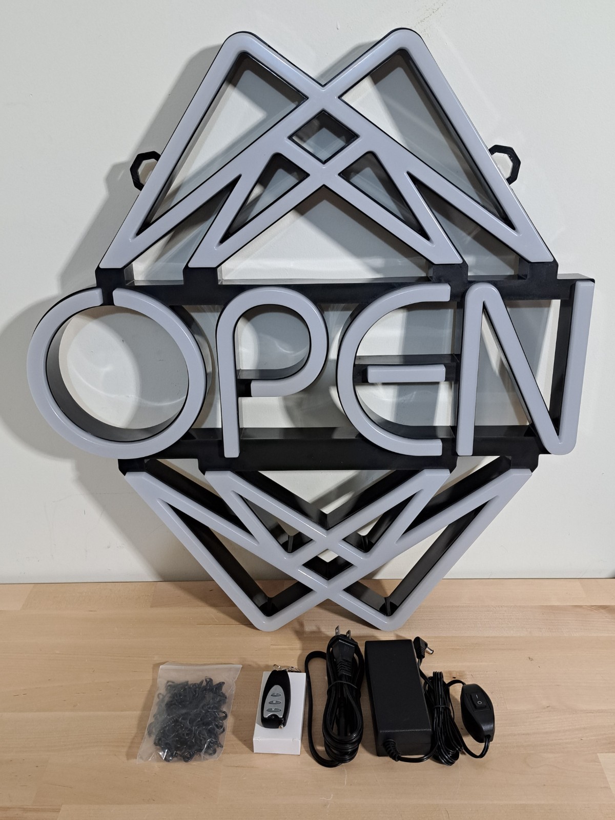 Element Lux Signs Business Open Sign Led Light 49 Color Combinations