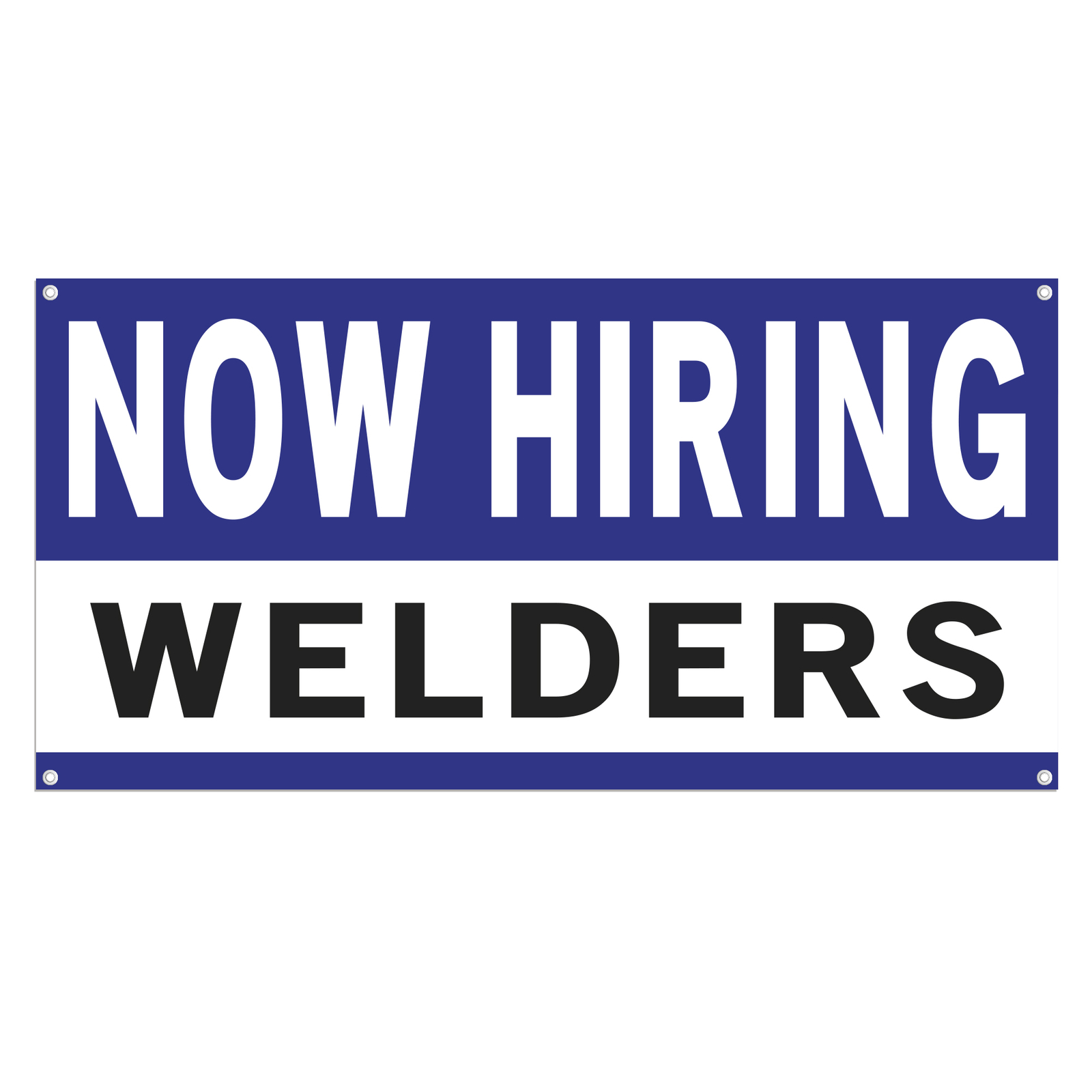Now Hiring Welders Welding Jobs 13 oz Heavy Duty Vinyl Banner Help Wanted