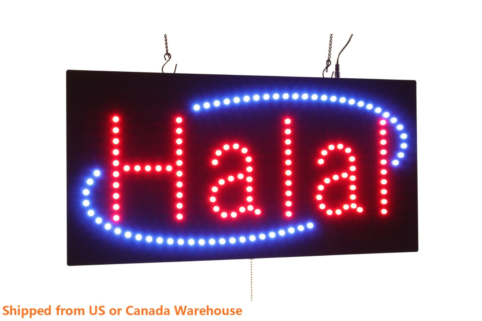 Halal Sign Neon Sign LED Open Sign Store Sign Business Sign Window Sign