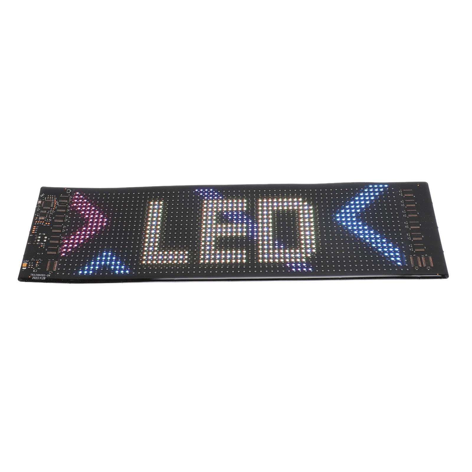 LED Car Sign Professional 13.7×4.0inch Thin Waterproof Scrolling Programmab IFZL