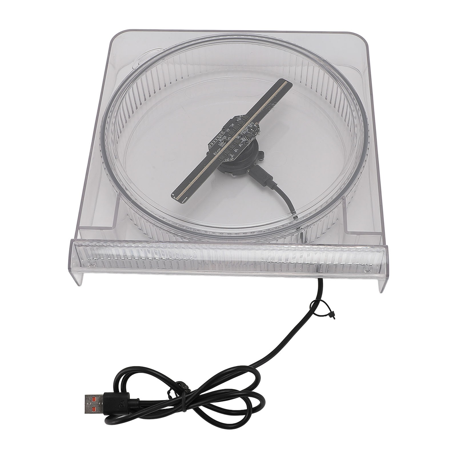 14cm 3D Hologram Fan With Cover Holographic Projector Advertising Display 1 CDUR