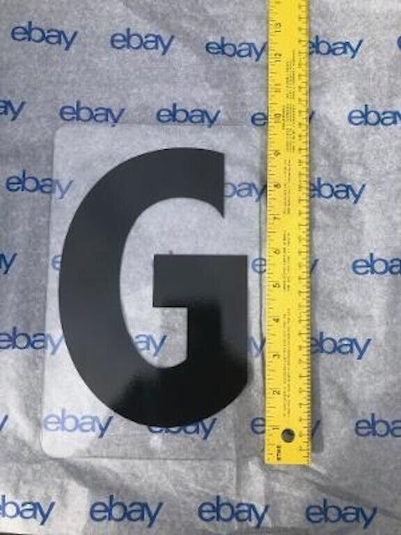 8 inch zip letters changeable outdoor signage marquee letters Letter G