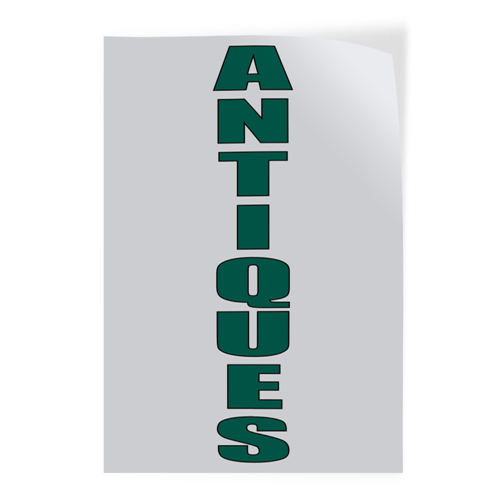 Door Decals Vertical Vinyl Stickers Multiple Sizes Antiques Business R Vinyl