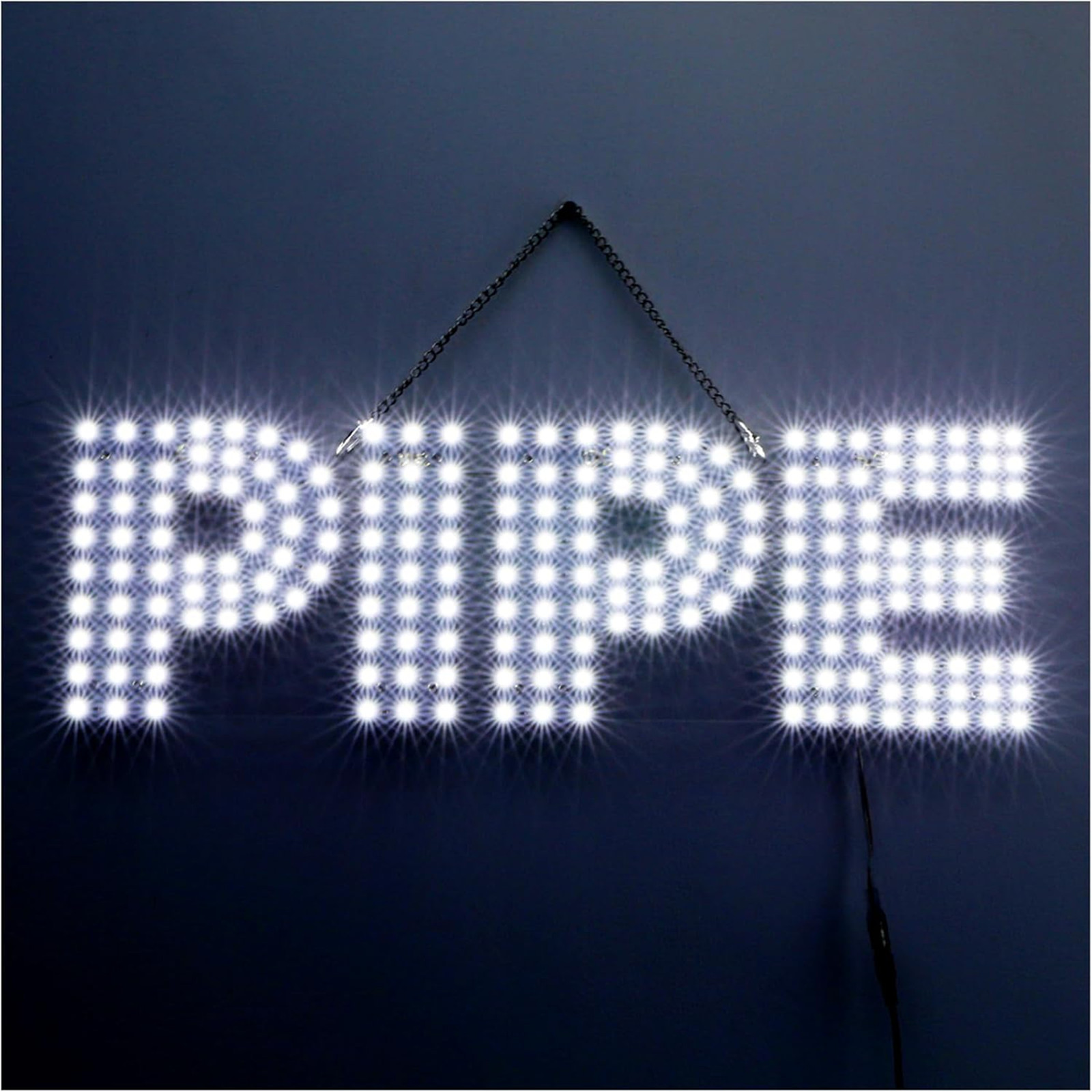 30×10 Inch LED Pipe Sign for Smoke Shops Retail Stores Super Bright Hanging