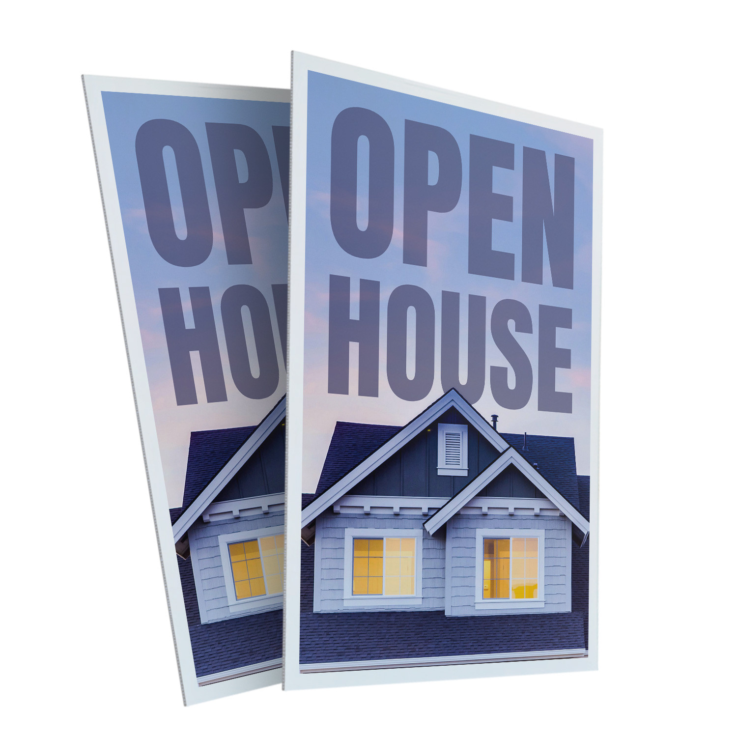 Open House Heavy Duty A-Frame Sidewalk Sign Real Estate Promotions Event