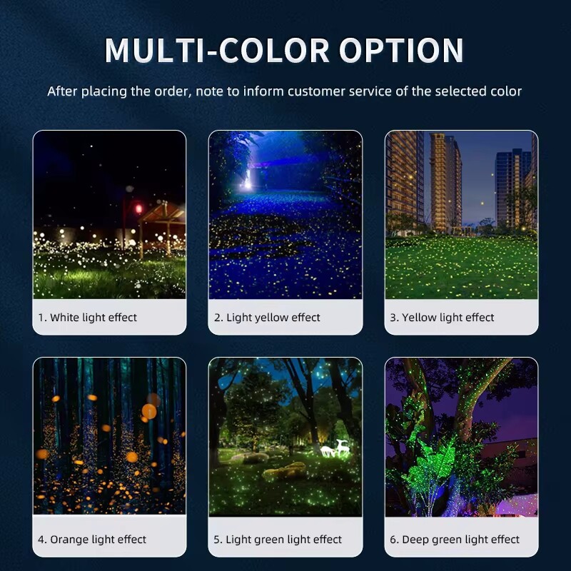 10W-30W Mulit-color Firefly Ambient Laser Projection Light Dynamic Respiration