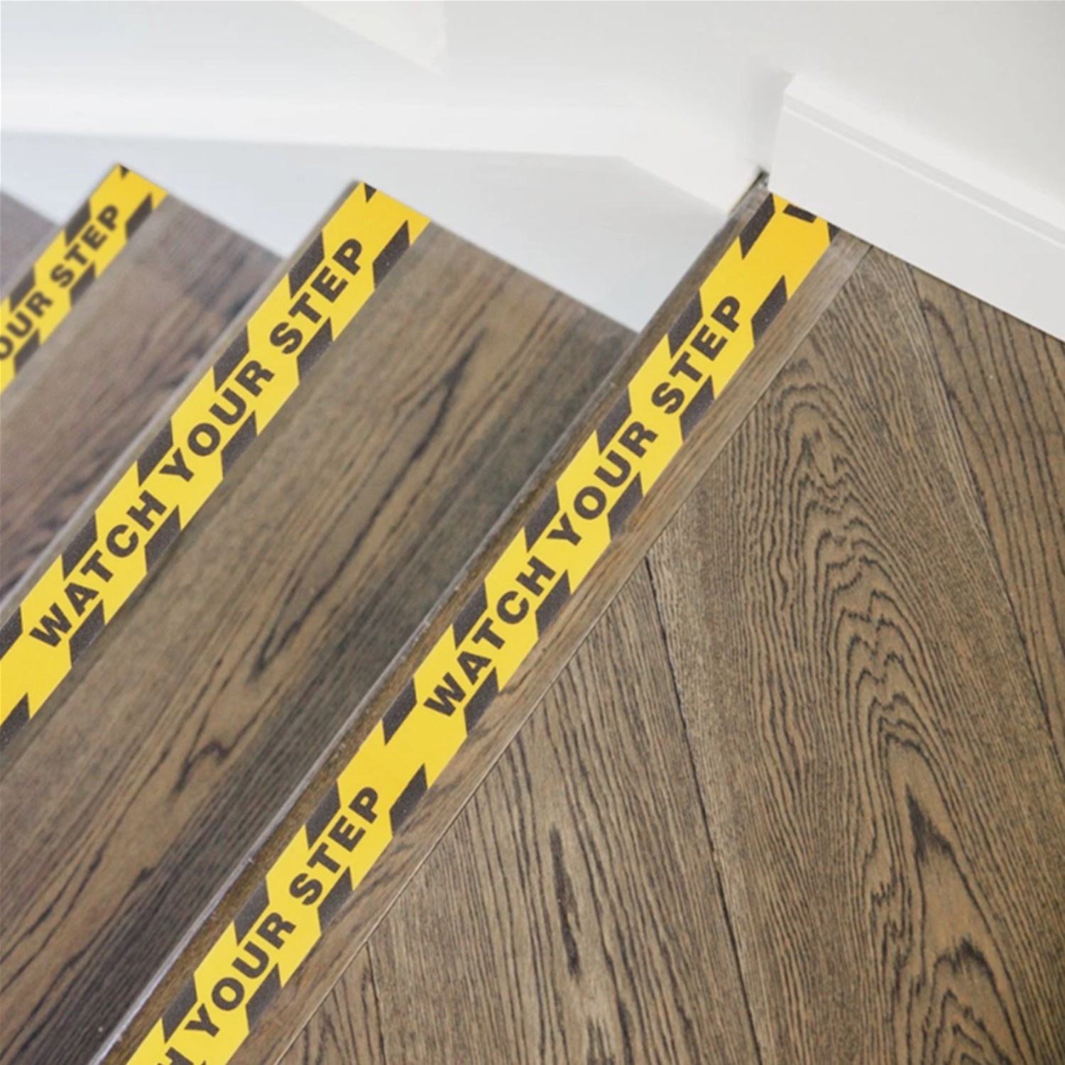 3 Pack Watch Your Step Sign Anti-slip Warning Sticker Adhesive Warning Tape Roll