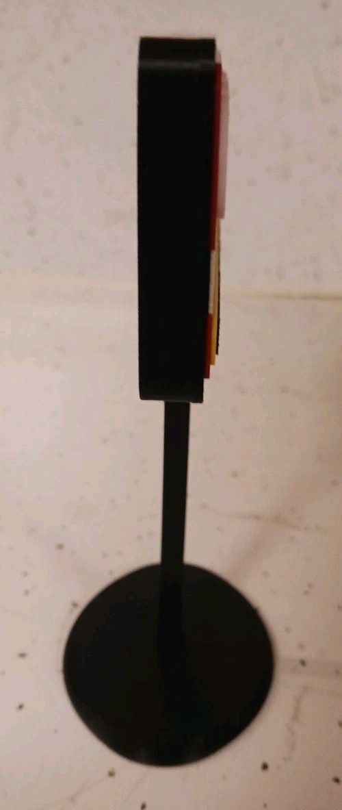 Checkers Burgers FAST FOOD Restaurant Sign 3d Printed Miniature 6″