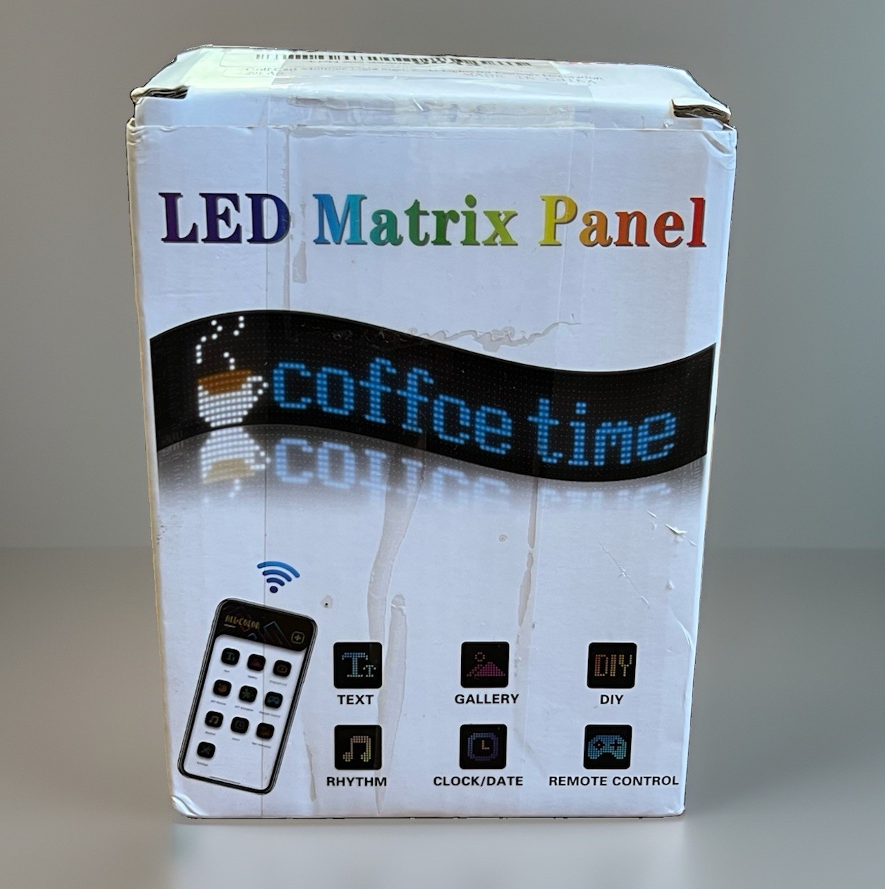LED Pixel Matrix Panel Sign Advertising Flexible Display Screen Light Devil Eye
