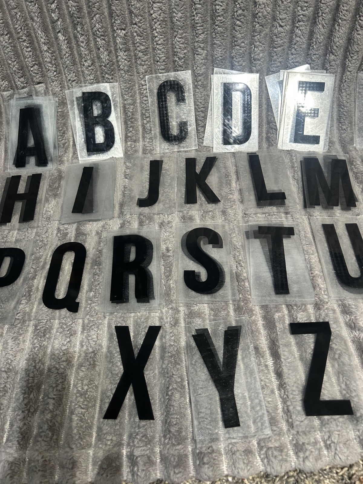 Marquee Letters Set Vintage Flexible Outdoor Acrylic Plastic Sign 5 Inch A-Z