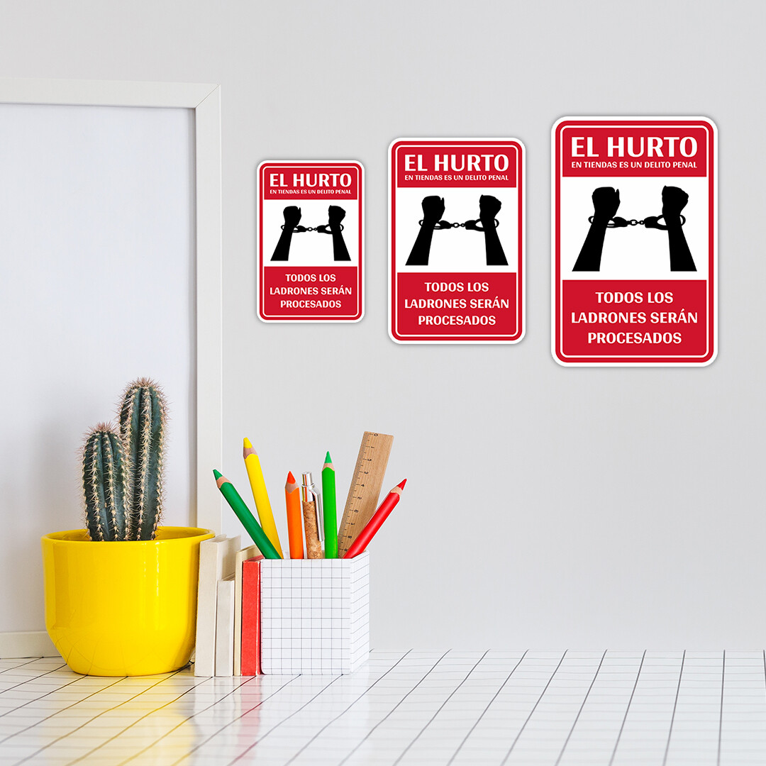Portrait Round Plus El hurto En Tiendas Es Un Delito Penal Todos los…
