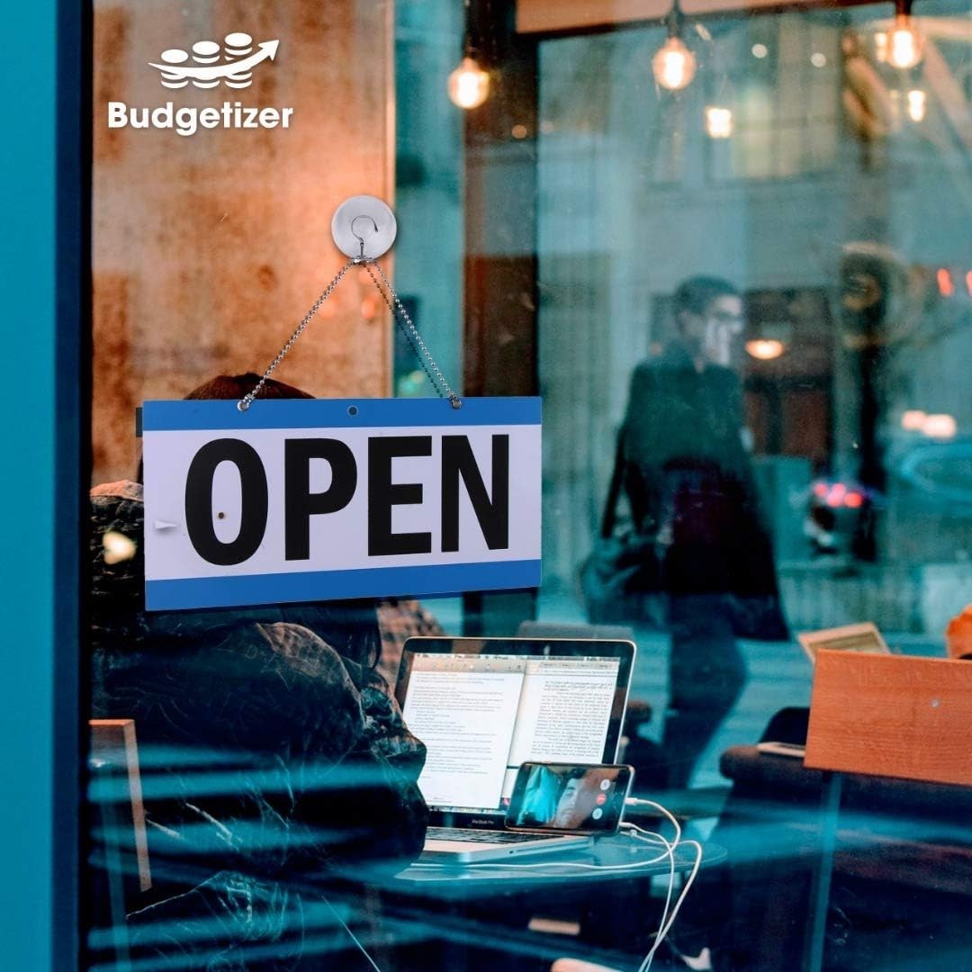Bright and Customizable Business Hour Signs – Perfect for All Establishments
