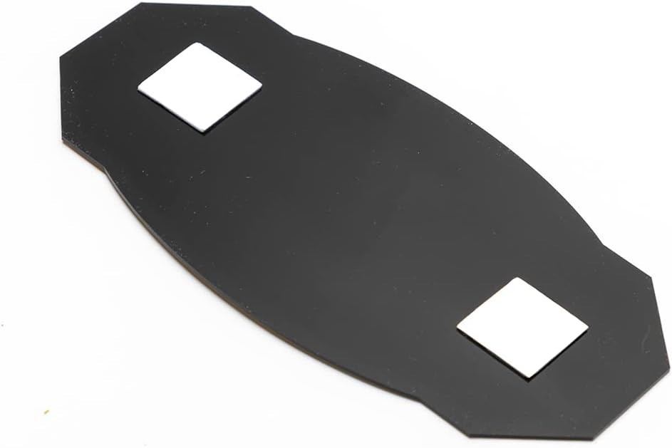 Victorian Please Deliver All Packages Inside Durable Plastic Black Gold 3″ x 6″