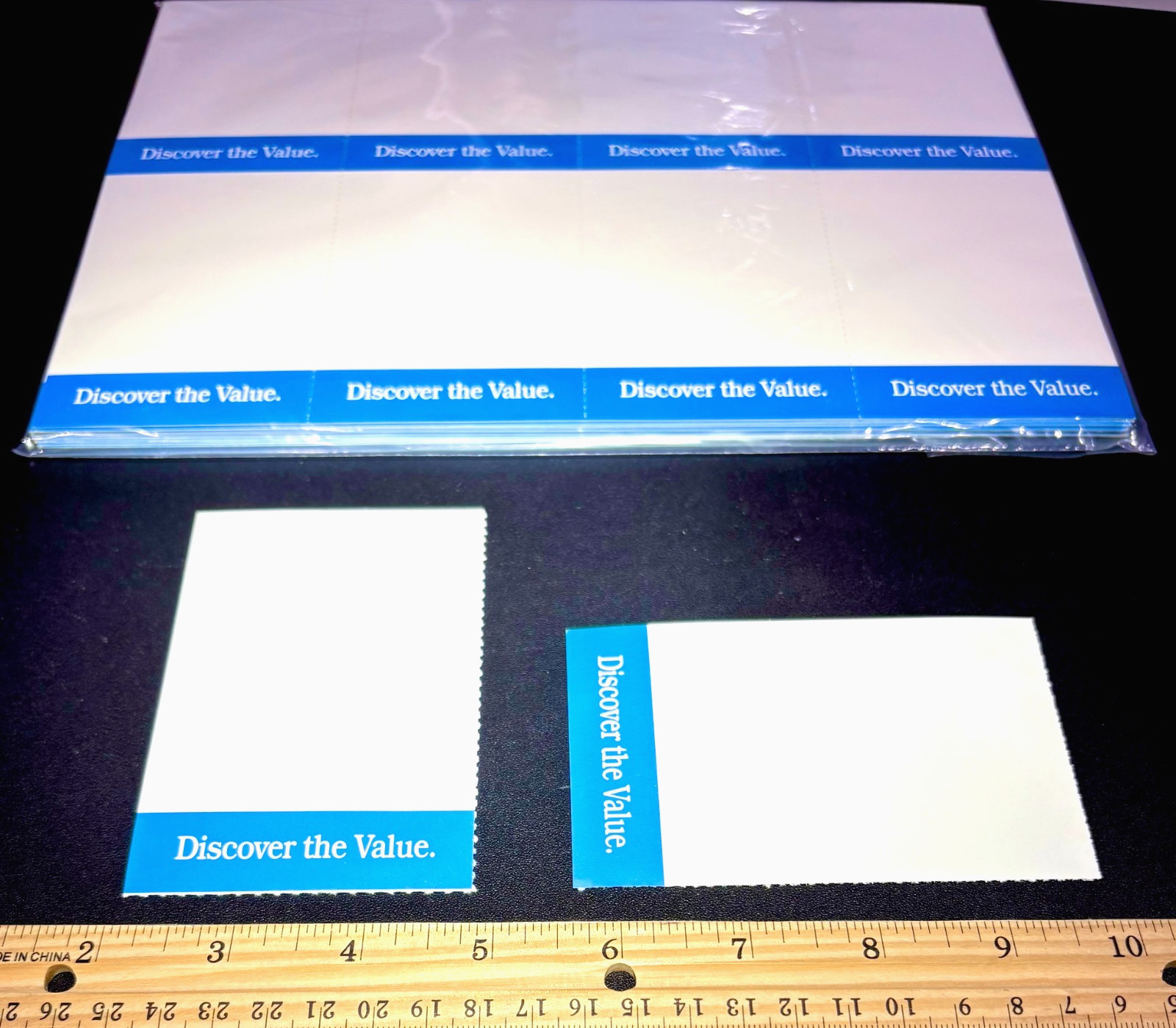 (TOP PICK!!) 200/PACK ⭐DISCOVER VALUE ⭐ RETAIL STORE SALE PRICE SIGNS TAGS CARDS