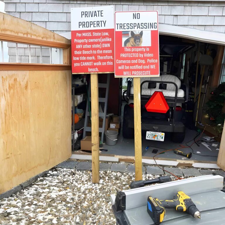 Anley Custom Plastic PVC Signs Personalized Sign