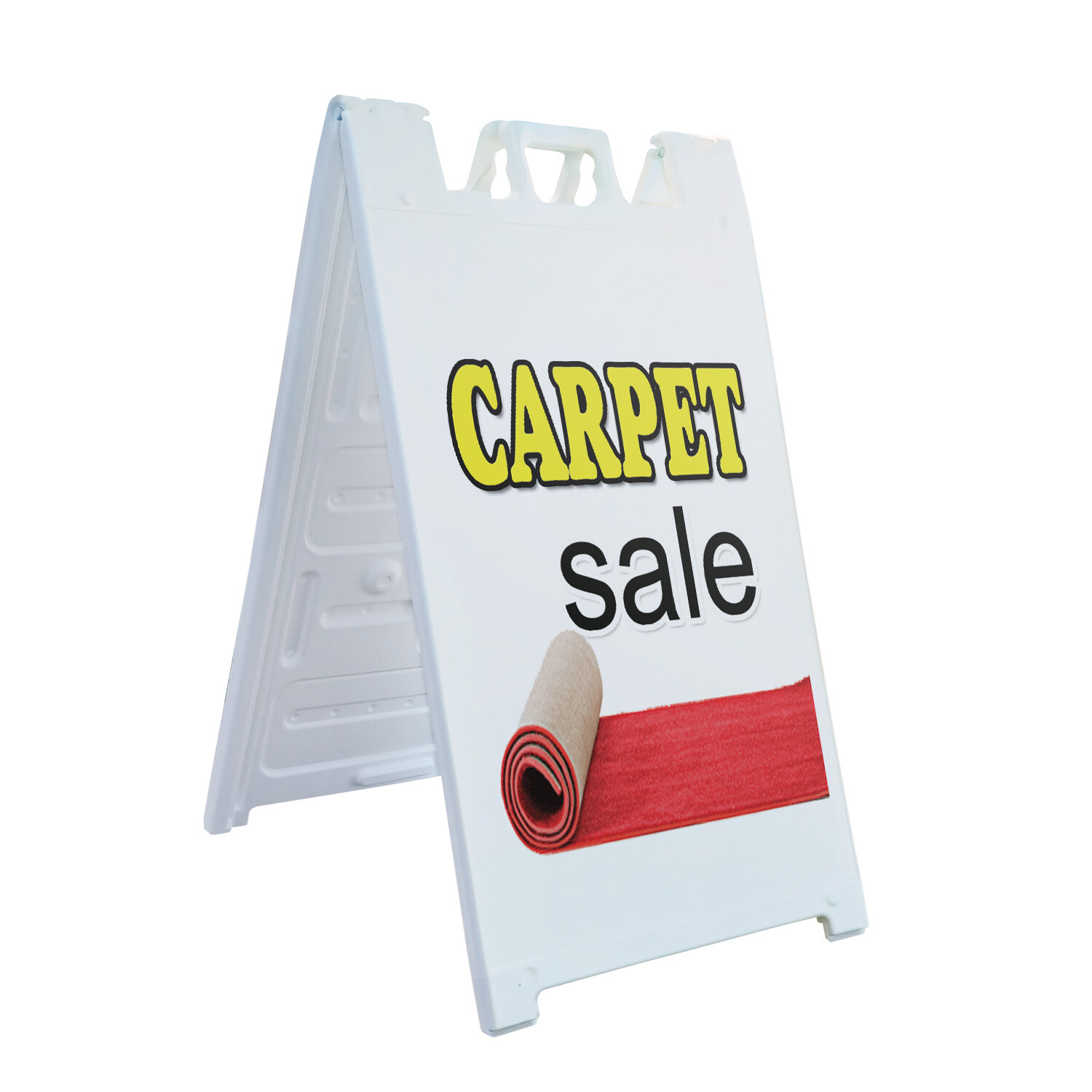 A-frame Sidewalk Carpet Sale 24″ x 36″ Double Sided A-Frame Sidewalk Sign
