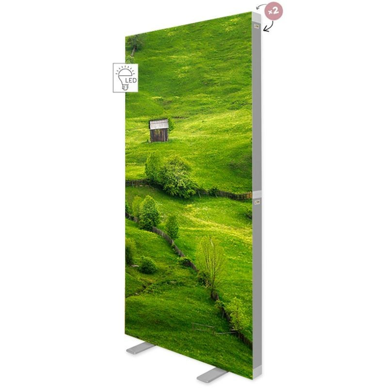 NEW double sided LED frameless lightbox