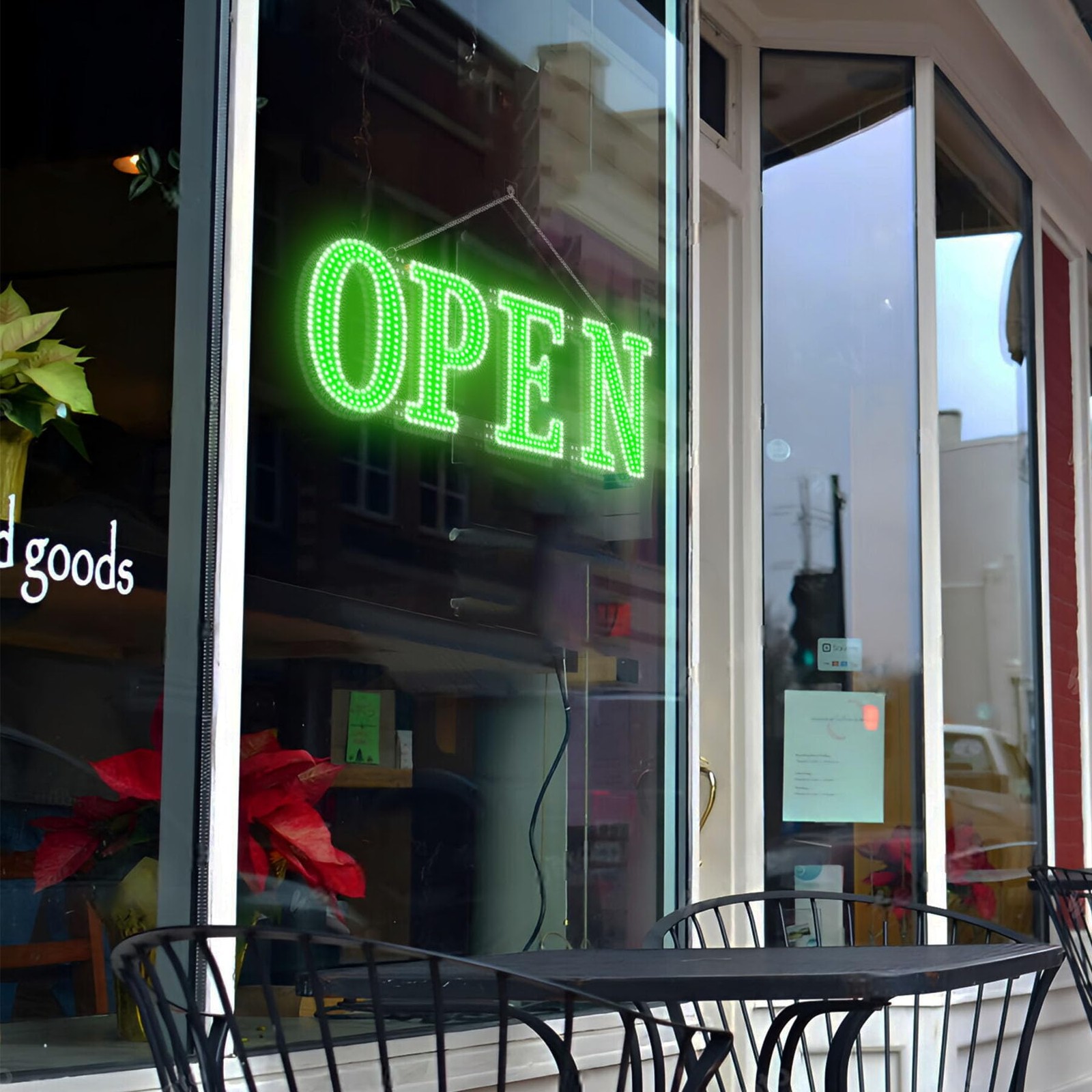 Led Open Signs for Business 30x10in Big Open Sign Led w/Remote Control Window…