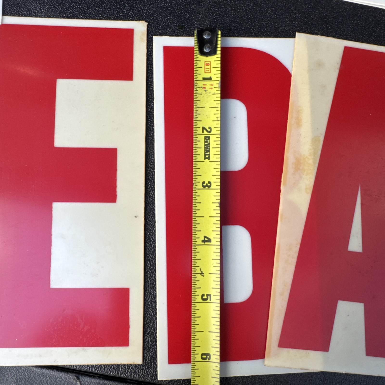 120 Vintage Plastic Marquee Changeable Outdoor Sign 6” Letters And Numbers
