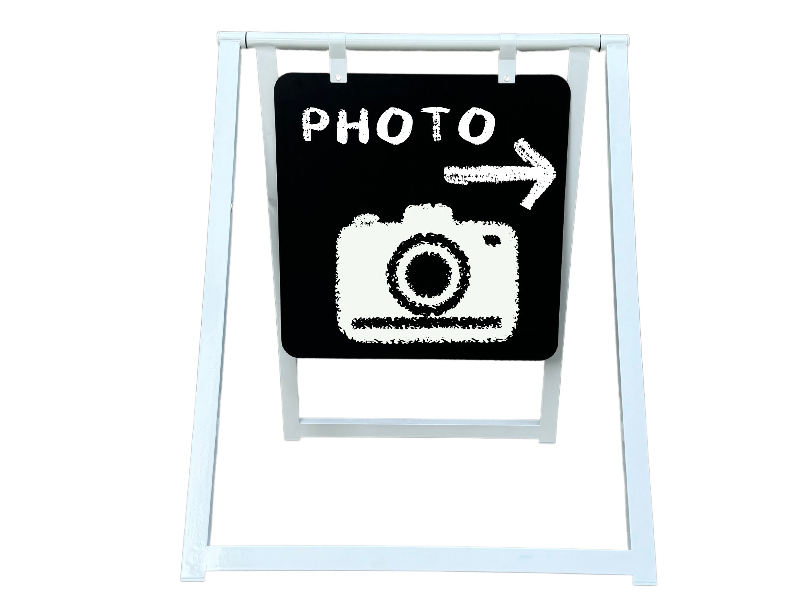 Modern A Frame Magnetic Double Sided Chalkboard 24×30 Sidewalk Sandwich Sign