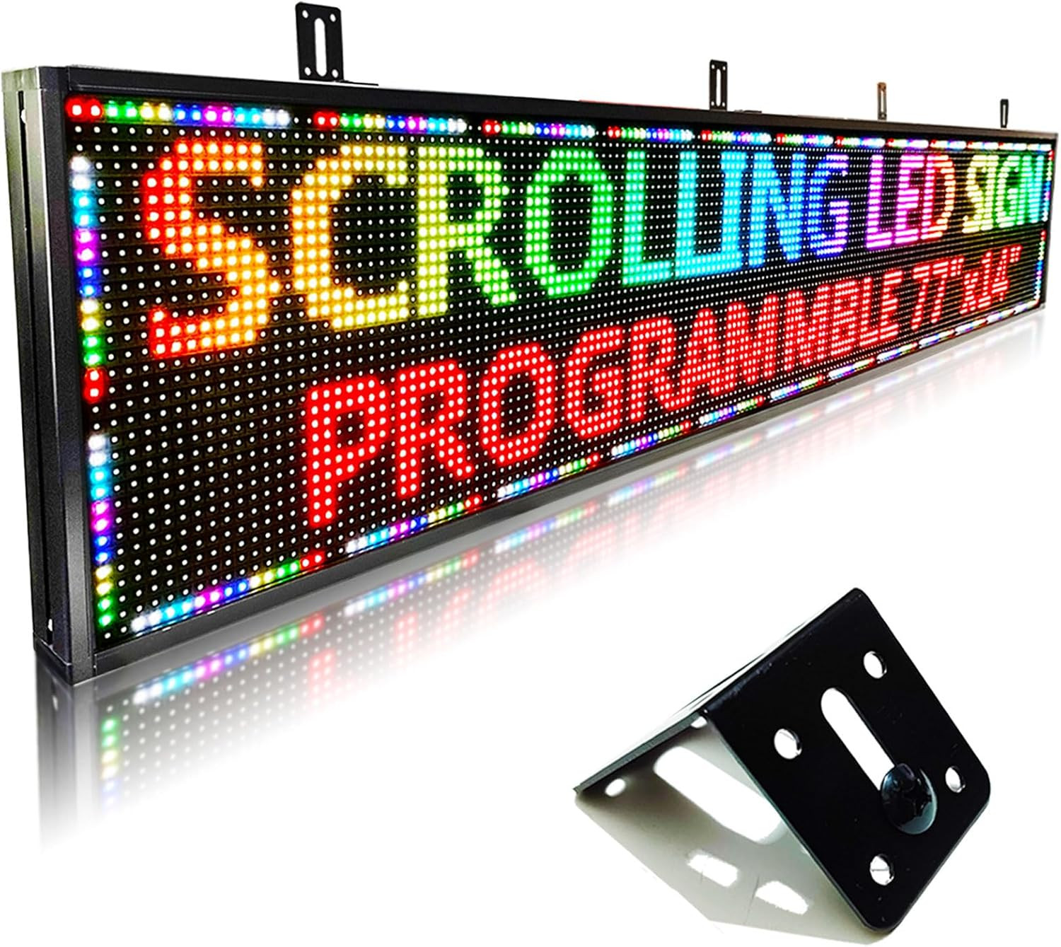 Outdoor LED Sign WiFi Programmable Digital Scrolling Display Board P10