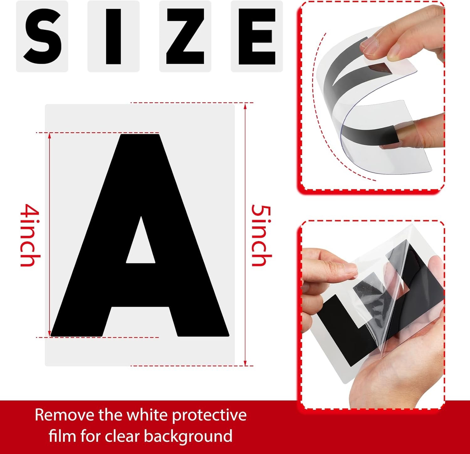 300 Pcs Changeable Marquee Letters and Numbers Set for Outdoor Sign Boards