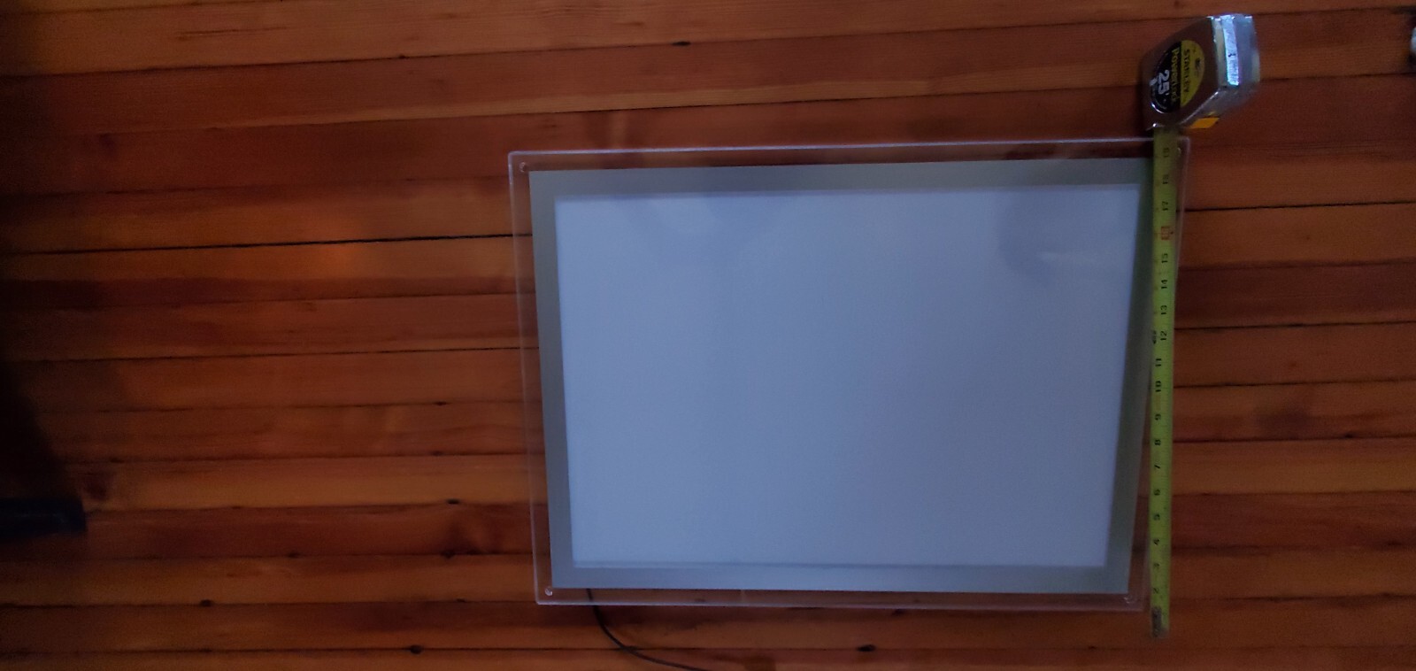 A2 crystal ultra thin backlit light box frame, advertising, art, agency display