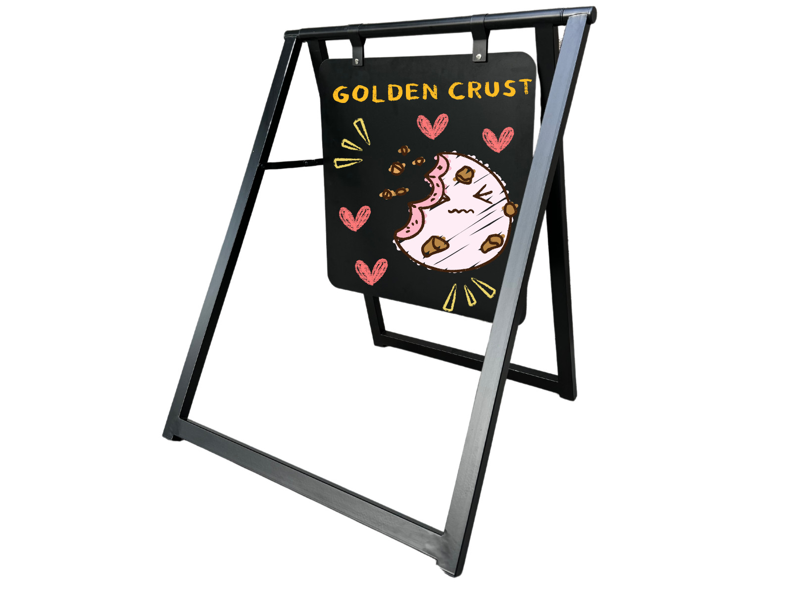 Modern A Frame Magnetic Double Sided Chalkboard 24×30 Sidewalk Sandwich Sign